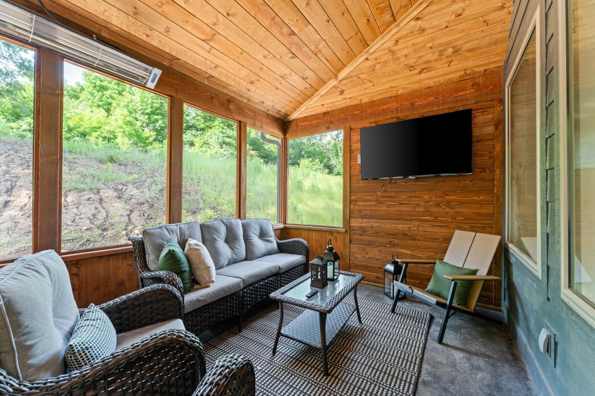 New Ozark Oasis Luxe Cabin Retreat With Hot Tub Hollister Ngoại thất bức ảnh