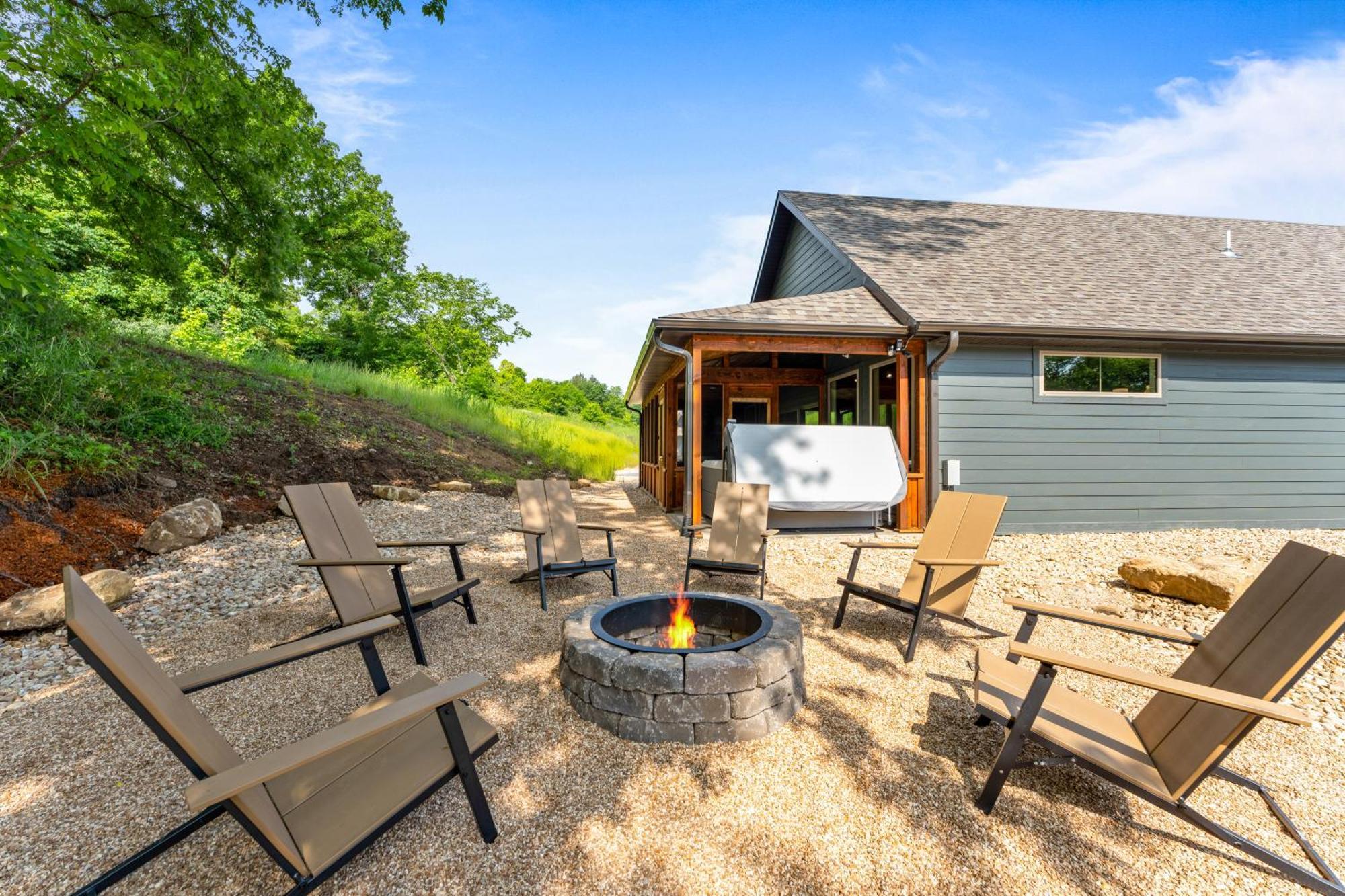 New Ozark Oasis Luxe Cabin Retreat With Hot Tub Hollister Ngoại thất bức ảnh